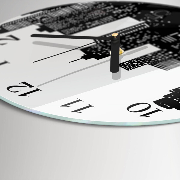 Orologio rotondo Edifici