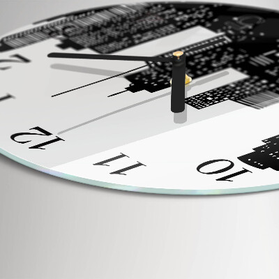 Orologio rotondo Edifici