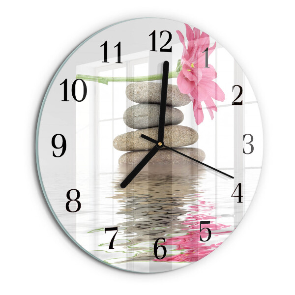 Orologio rotondo Pietre
