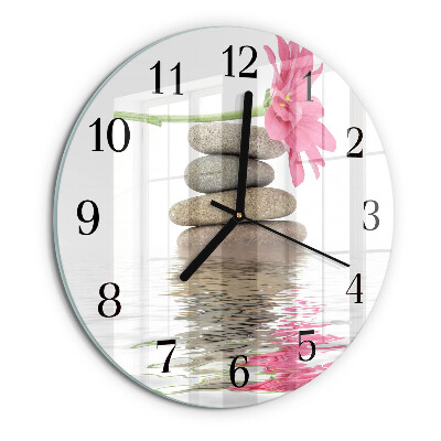Orologio rotondo Pietre