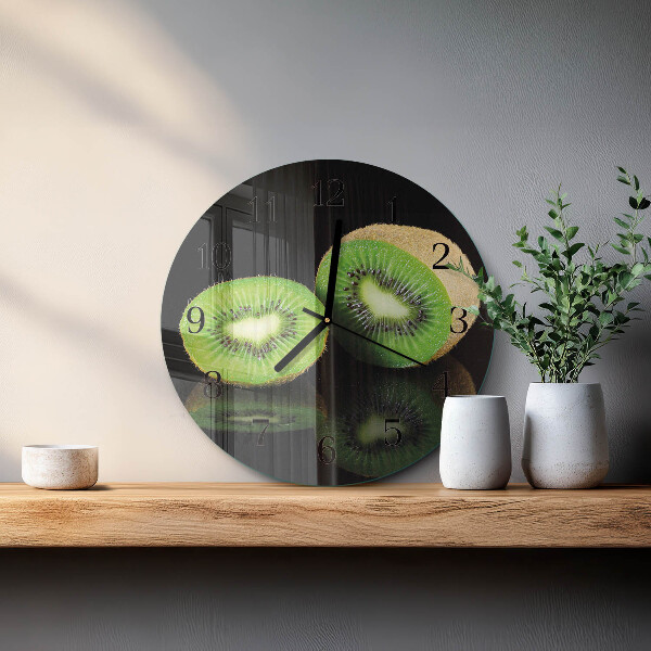 Orologio rotondo kiwi