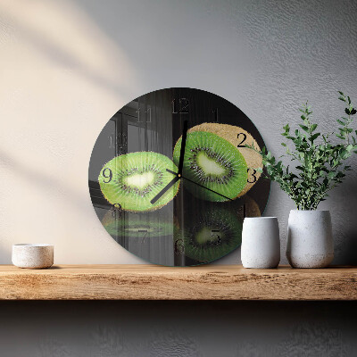 Orologio rotondo kiwi