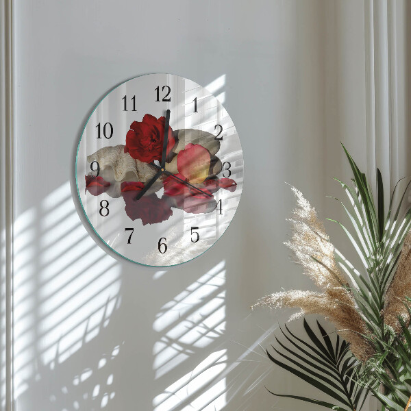 Orologio rotondo Rose Bowl