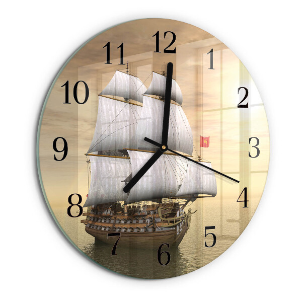 Orologio rotondo Nave