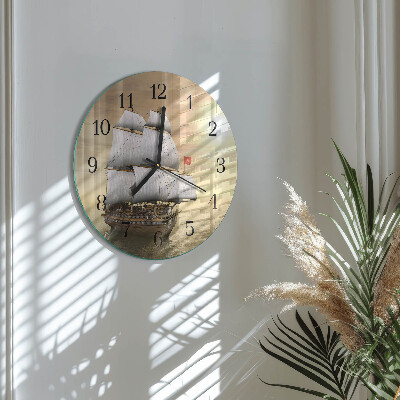 Orologio rotondo Nave