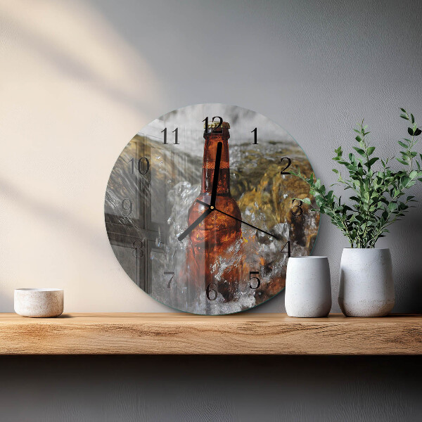 Orologio rotondo Birra