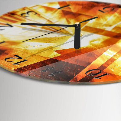 Orologio rotondo Astrazione