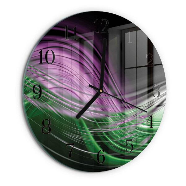 Orologio rotondo Arte astratta