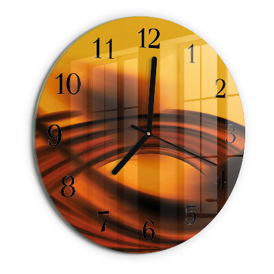 Orologio rotondo Astrazione