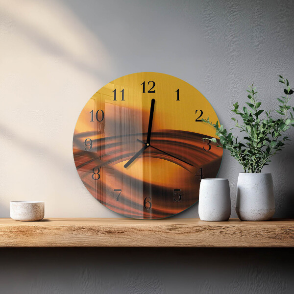 Orologio rotondo Astrazione