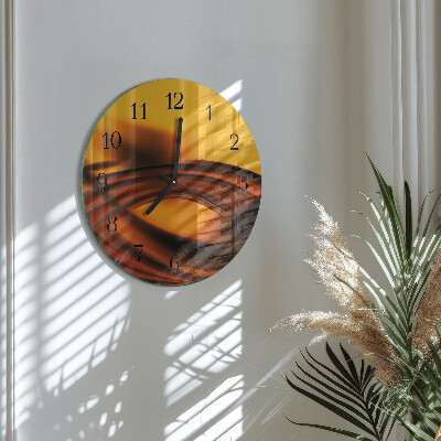 Orologio rotondo Astrazione