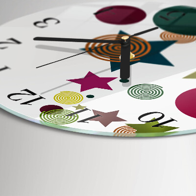 Orologio rotondo Stelle