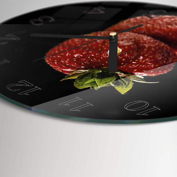 Orologio rotondo Fragola