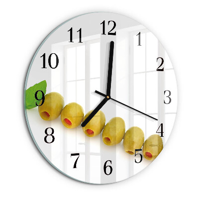 Orologio rotondo Olive