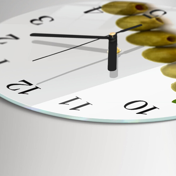 Orologio rotondo Olive
