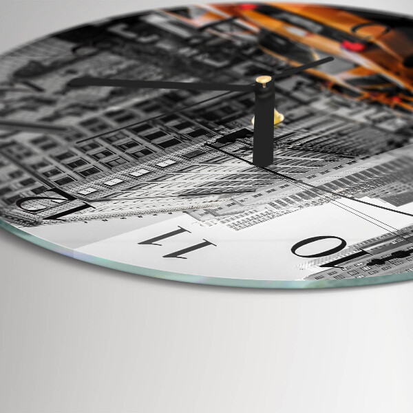 Orologio rotondo Taxi a New York