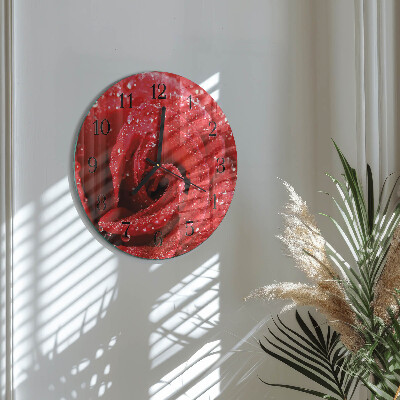 Orologio rotondo Rosa
