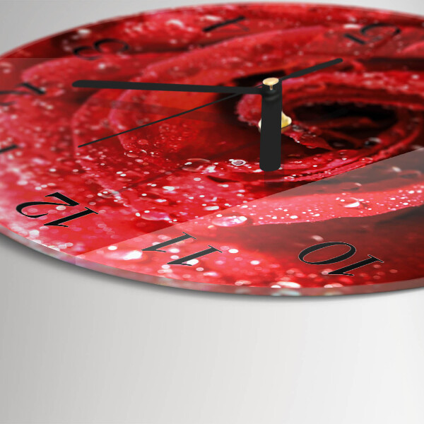Orologio rotondo Rosa