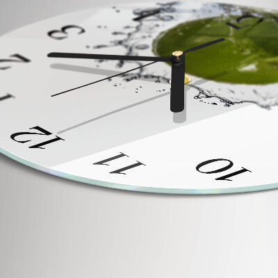 Orologio rotondo Acqua di calce