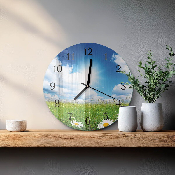 Orologio rotondo Fiori di ciliegio