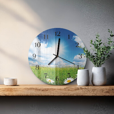 Orologio rotondo Fiori di ciliegio
