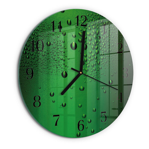 Orologio rotondo Gocce d'acqua