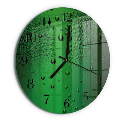 Orologio rotondo Gocce d'acqua