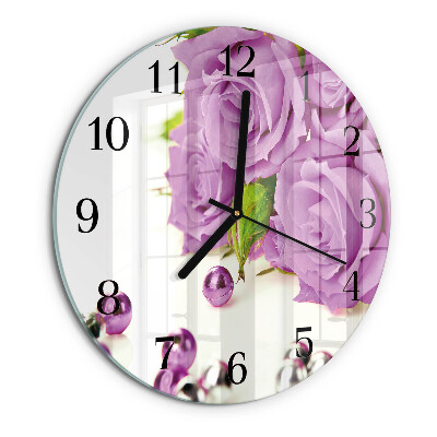 Orologio rotondo Rose