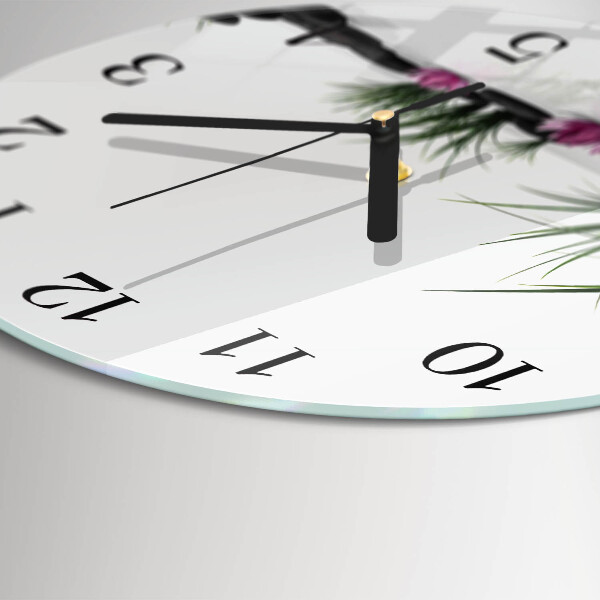 Orologio rotondo Fiore di loto