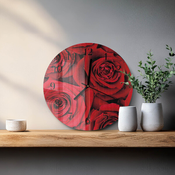 Orologio rotondo Rose