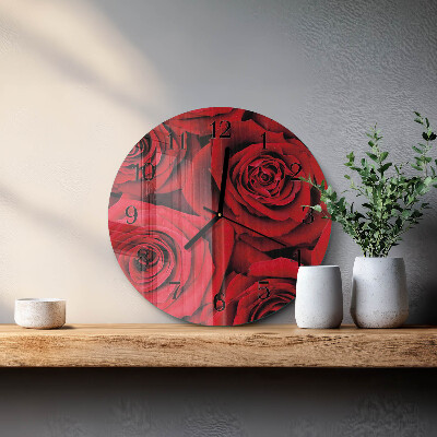Orologio rotondo Rose