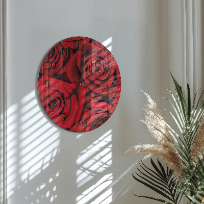 Orologio rotondo Rose