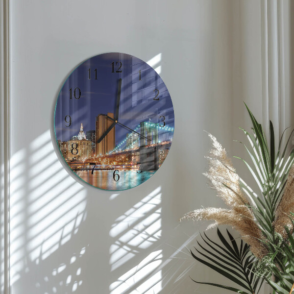 Orologio rotondo Ponte orizzontale