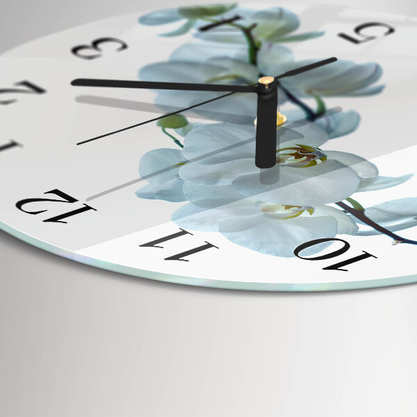 Orologio rotondo Orchidea