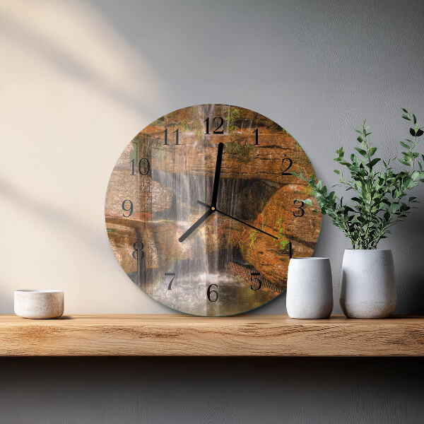 Orologio rotondo Cascata