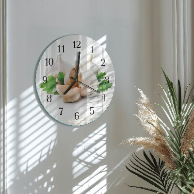 Orologio rotondo Aglio
