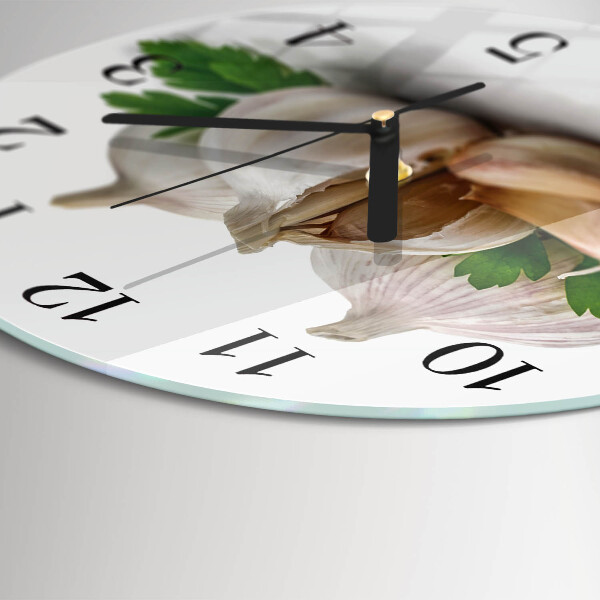 Orologio rotondo Aglio