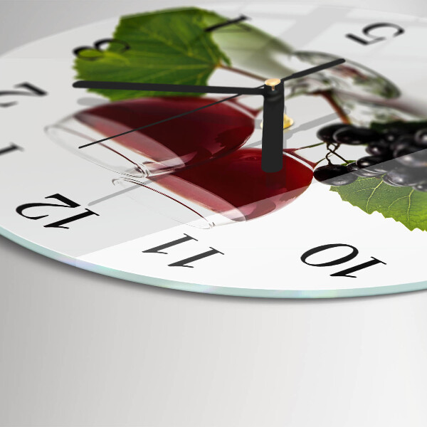Orologio rotondo Uva per il vino