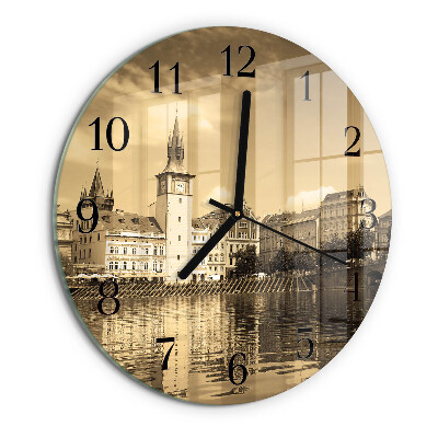 Orologio rotondo Castello di Sepia