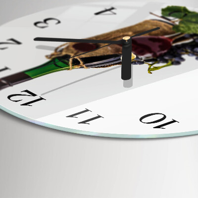 Orologio rotondo Uva per il vino