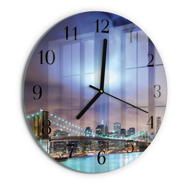 Orologio rotondo Notte dell'orizzonte
