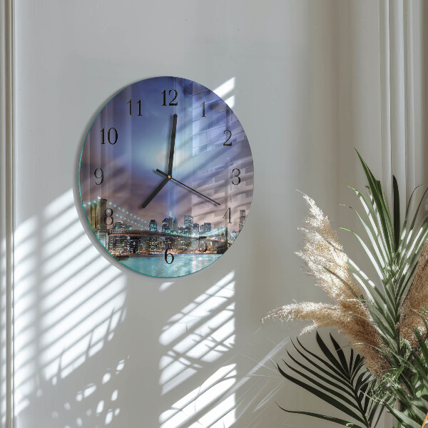 Orologio rotondo Notte dell'orizzonte