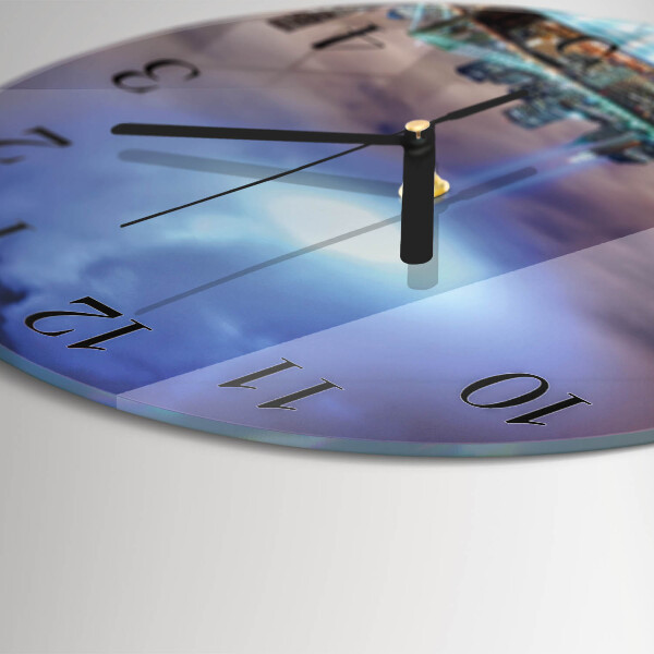 Orologio rotondo Notte dell'orizzonte