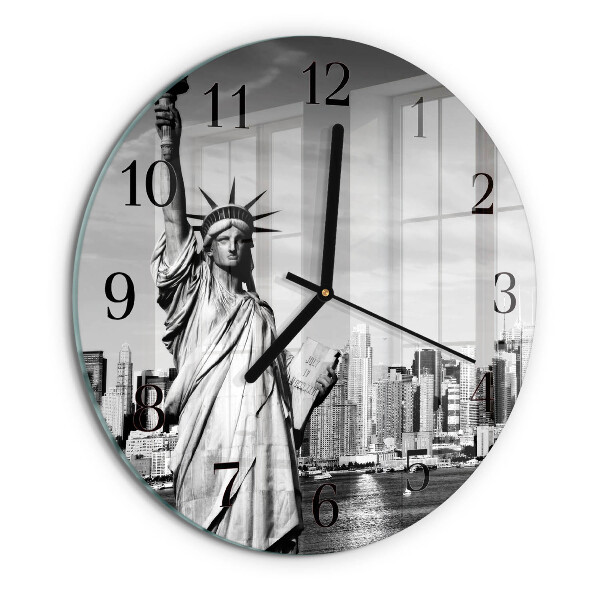 Orologio rotondo Statua della Libertà