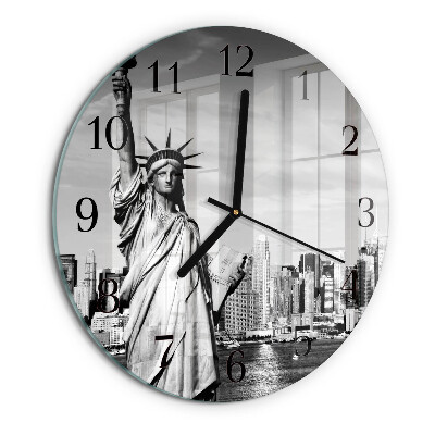 Orologio rotondo Statua della Libertà