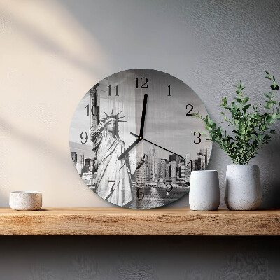 Orologio rotondo Statua della Libertà