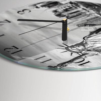 Orologio rotondo Statua della Libertà