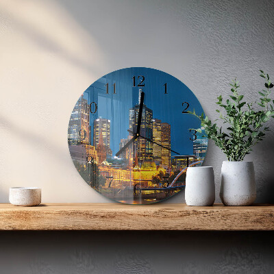 Orologio rotondo Città