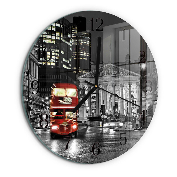 Orologio rotondo autobus di Londra