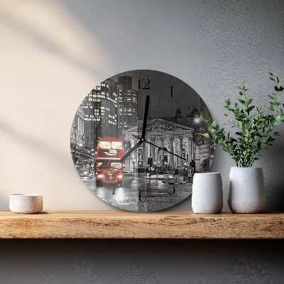 Orologio rotondo autobus di Londra